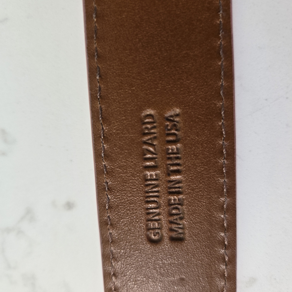 Tom Taylor Pink Textured Men's Belt Strap - Picture 3 of 7